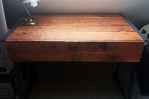 Computer Desk Pallet Transformation