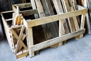 Pallet Parts Storage