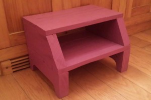 Pallet Sink Stool