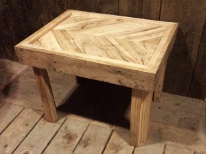 Porch Pallet Table
